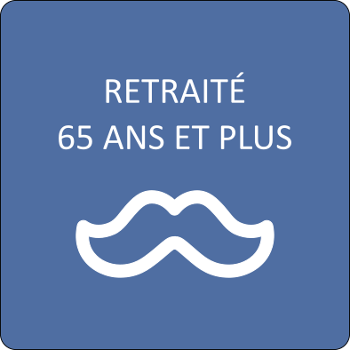 Retraité (65+)