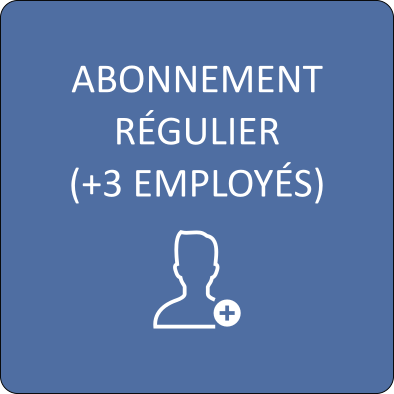 Abonnement régulier (3+ employés)